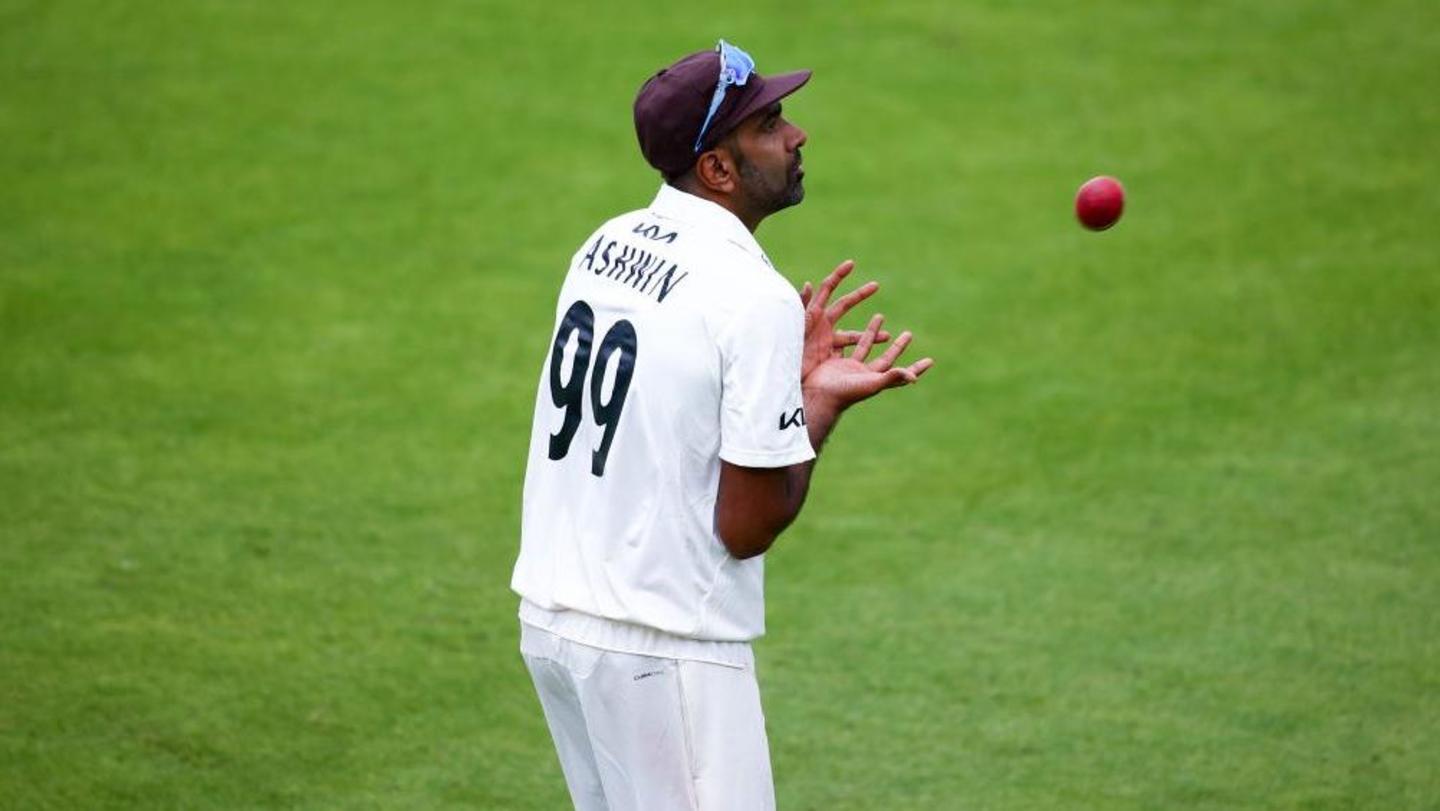 Ashwin claims 49th five-wicket haul in FC cricket Ashwin claims 49th five-wicket haul in FC cricket