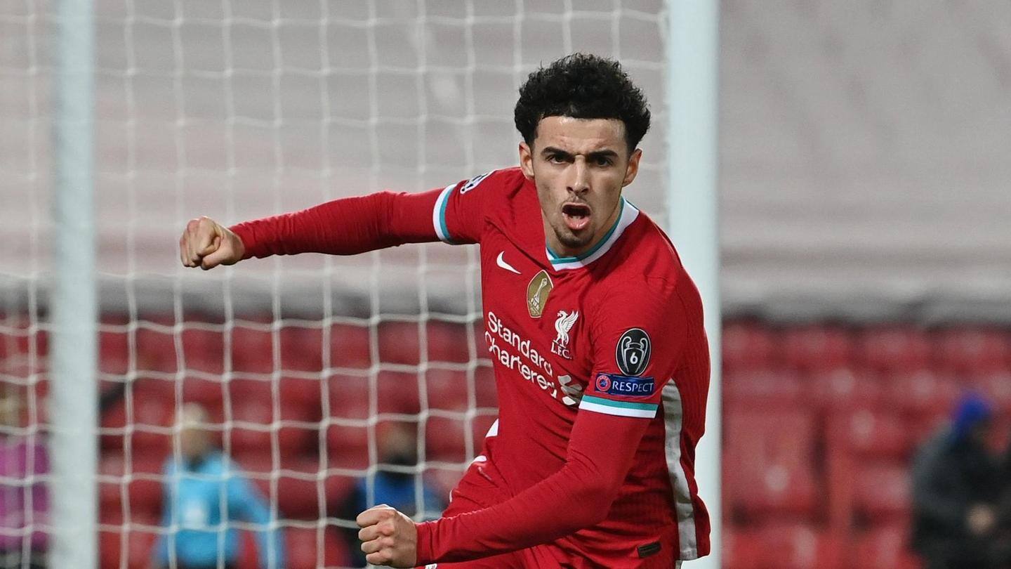 Curtis Jones scripts record in Liverpool's victory Curtis Jones scripts record in Liverpool's victory