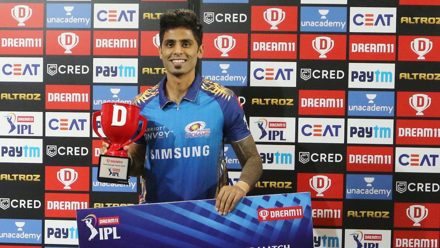 How has Surya performed against DC's leading pacer Rabada? How has Surya performed against DC's leading pacer Rabada?