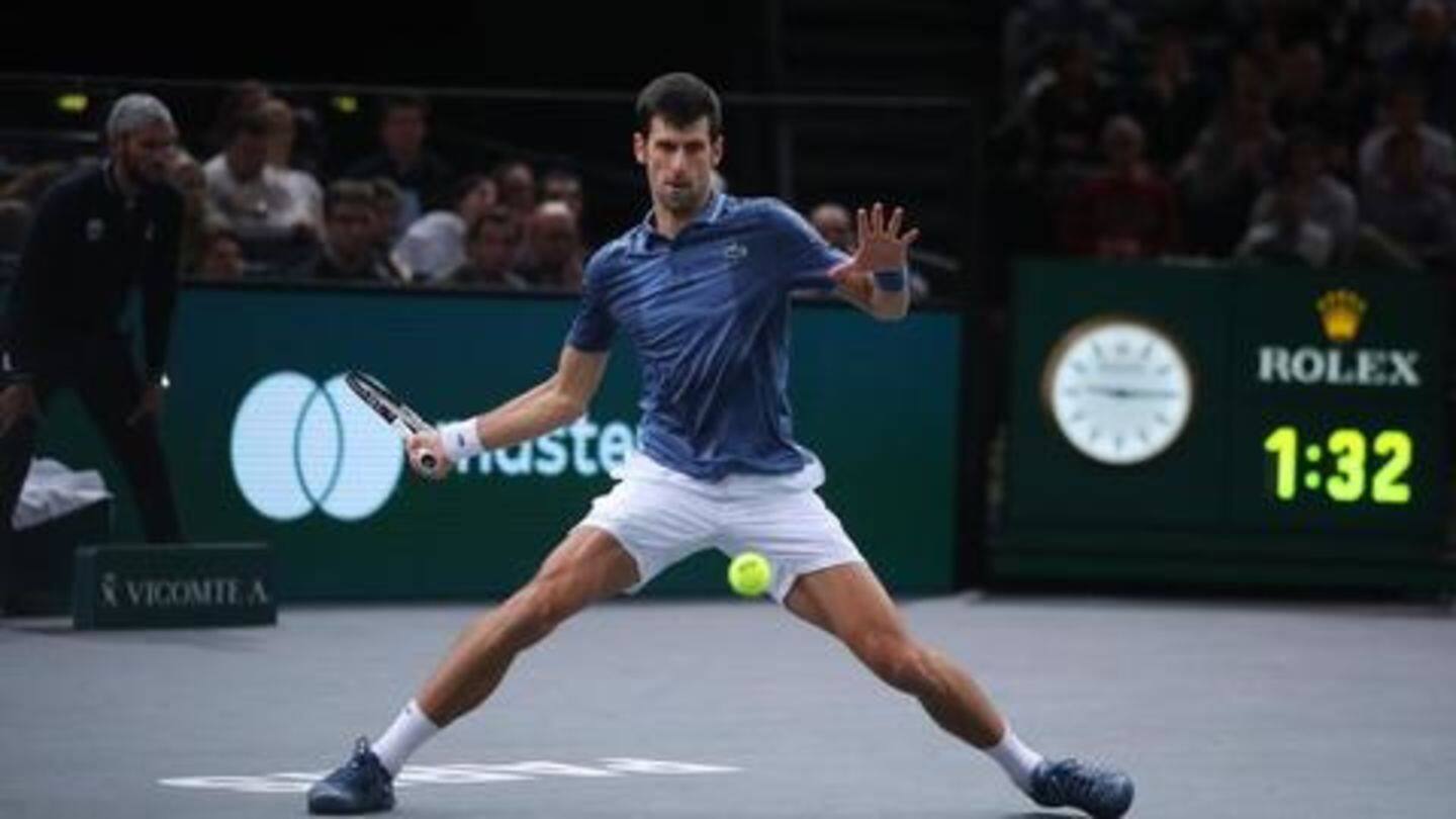 Paris Masters: It's Federer versus Djokovic in semis