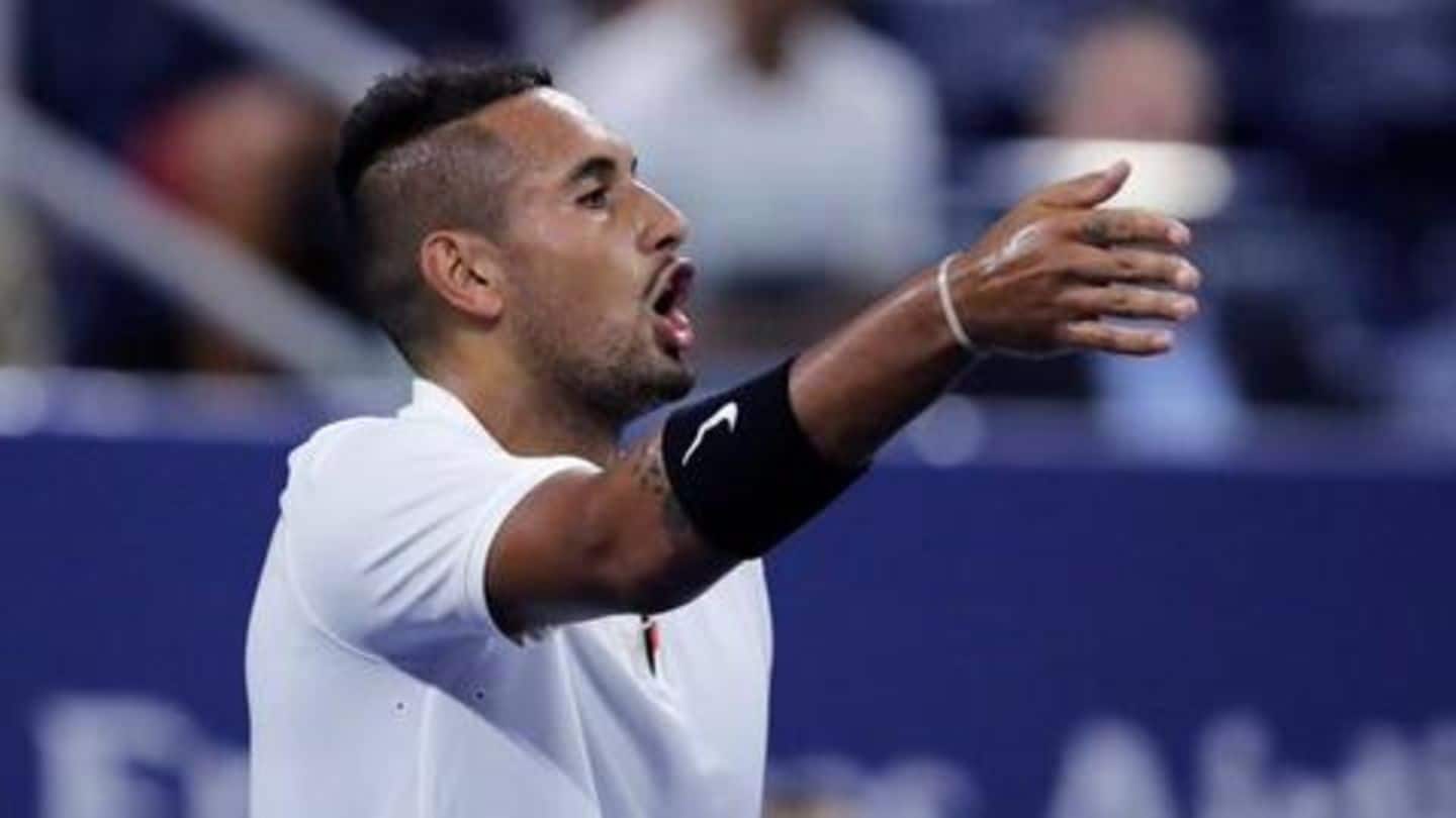 Zverev fights hard, Kyrgios crashes out Zverev fights hard, Kyrgios crashes out