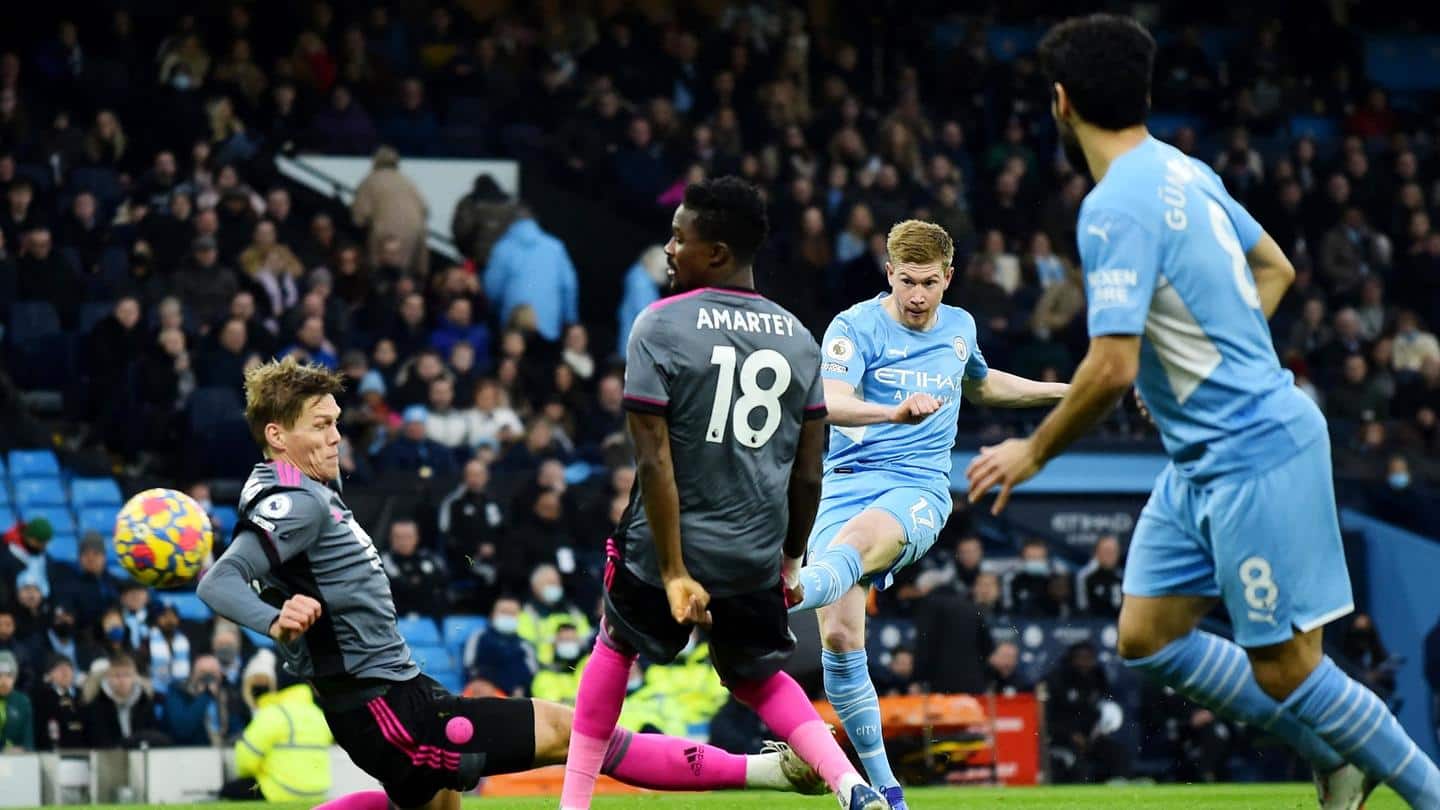 Premier League, Manchester City beat Leicester 6-3: Records broken