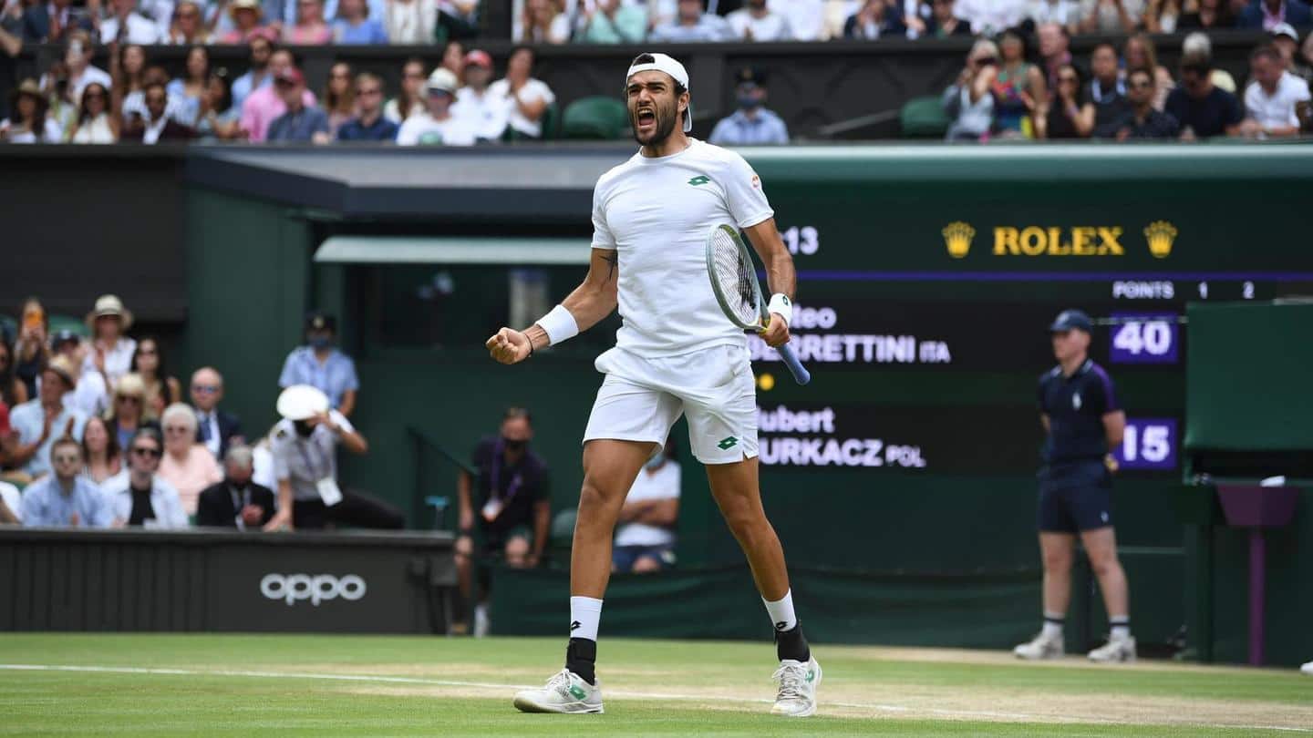 Notable feats of Berrettini in 2021 Notable feats of Berrettini in 2021