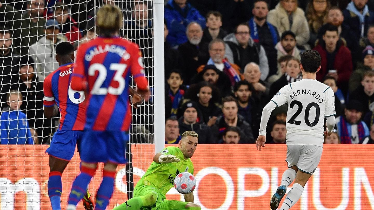 Premier League, Crystal Palace hold Manchester City: Records broken