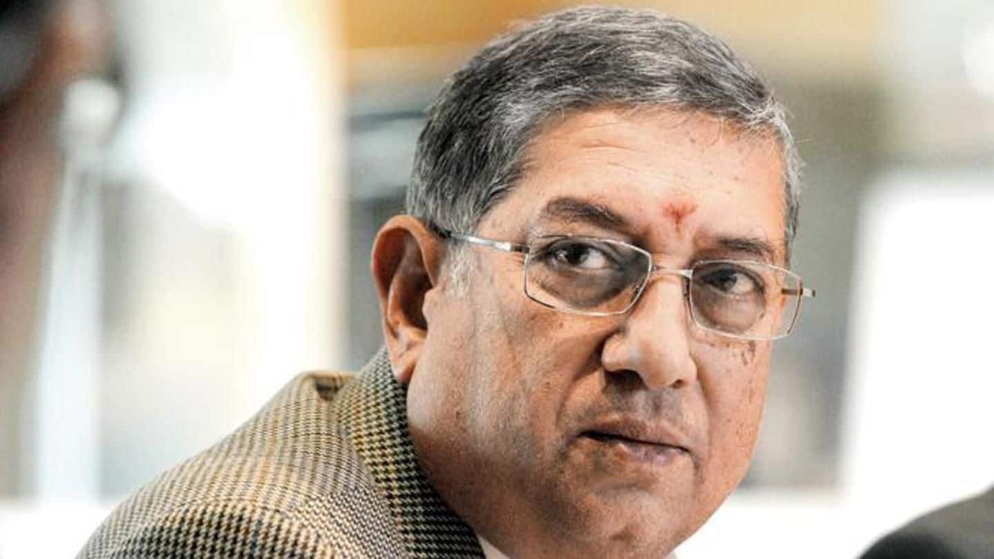 BCCI held a meeting chaired by former boss Srinivasan