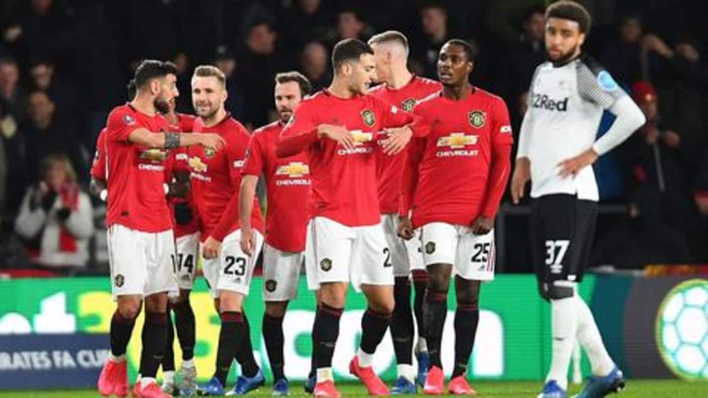 FA Cup, Manchester United trounce Derby: List of records broken