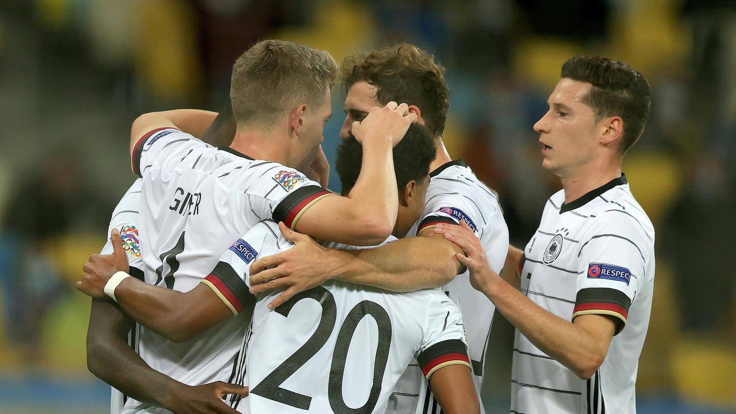 Germany win 2-1 against Ukraine Germany win 2-1 against Ukraine