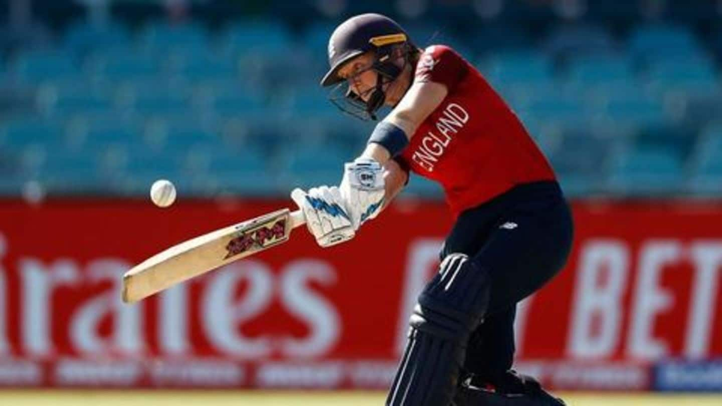 England's Heather Knight first batswoman to script this sensational record