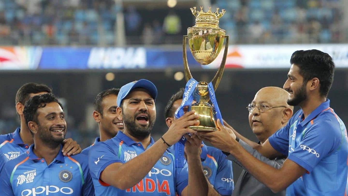 Asia Cup to be held in June 2021: Details here