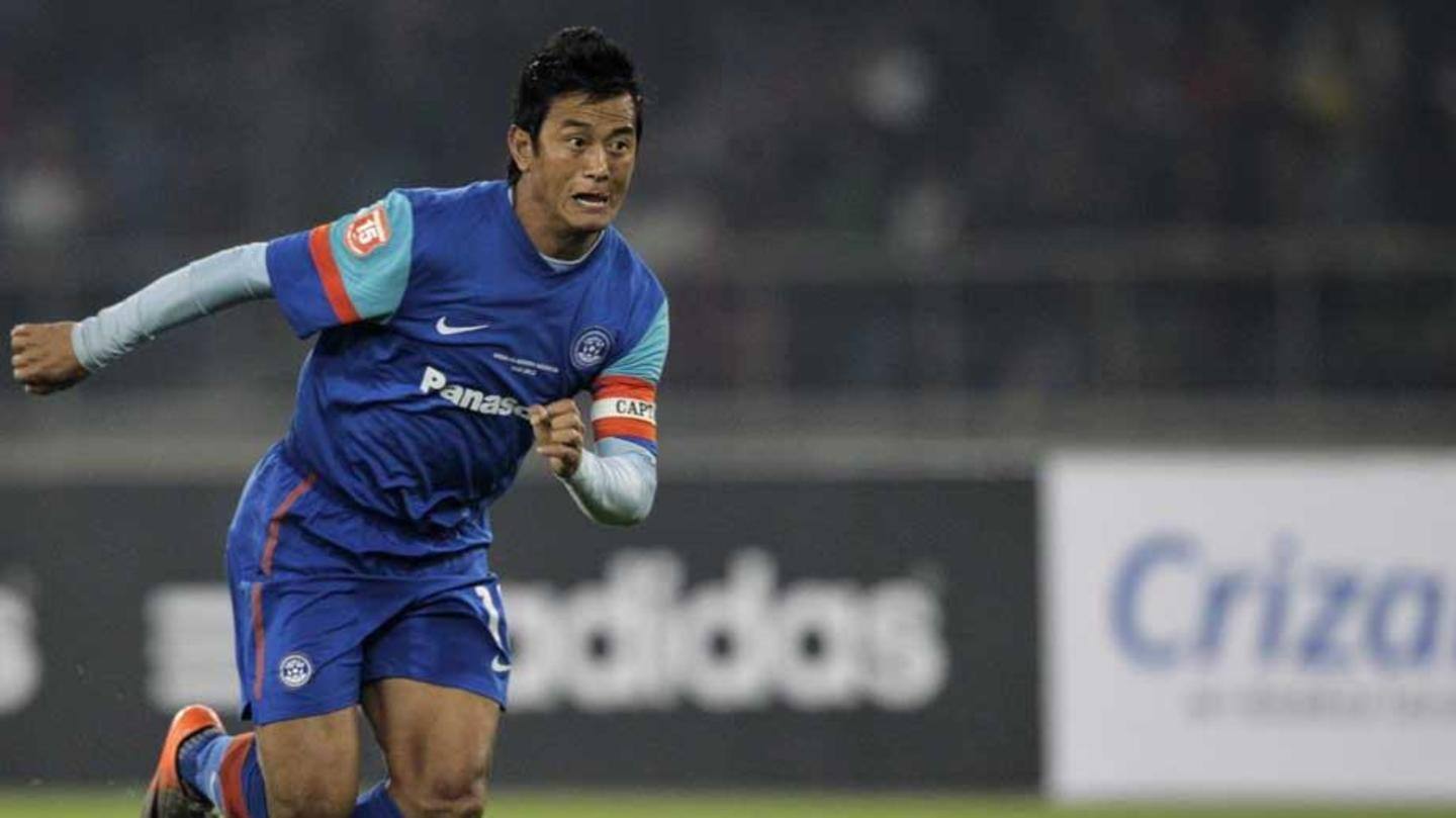 Bhutia shined for Team India and East Bengal Bhutia shined for Team India and East Bengal