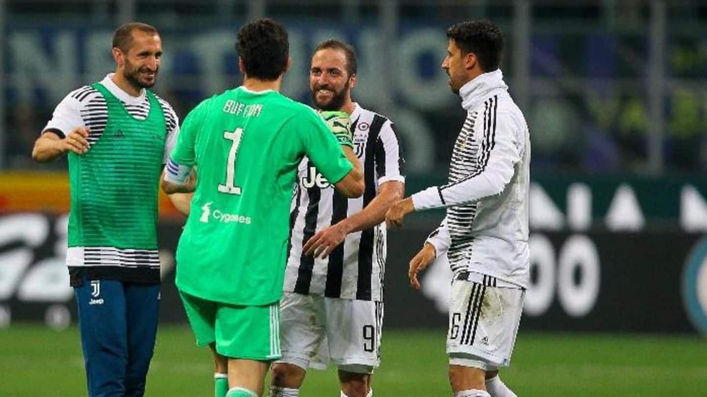 Juve stun Inter 3-2 with two late strikes Juve stun Inter 3-2 with two late strikes