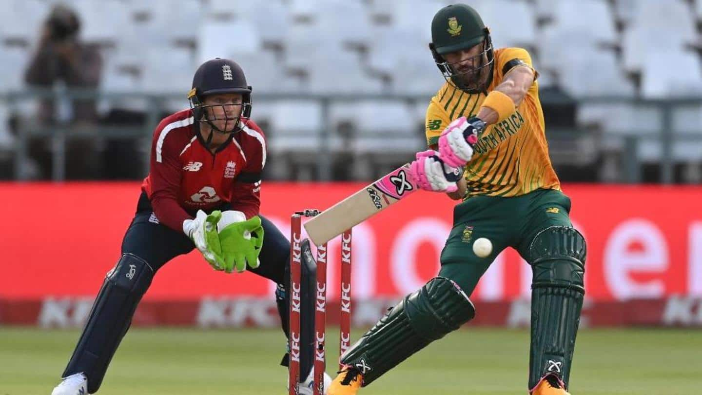 England beat South Africa in first T20I: Records broken