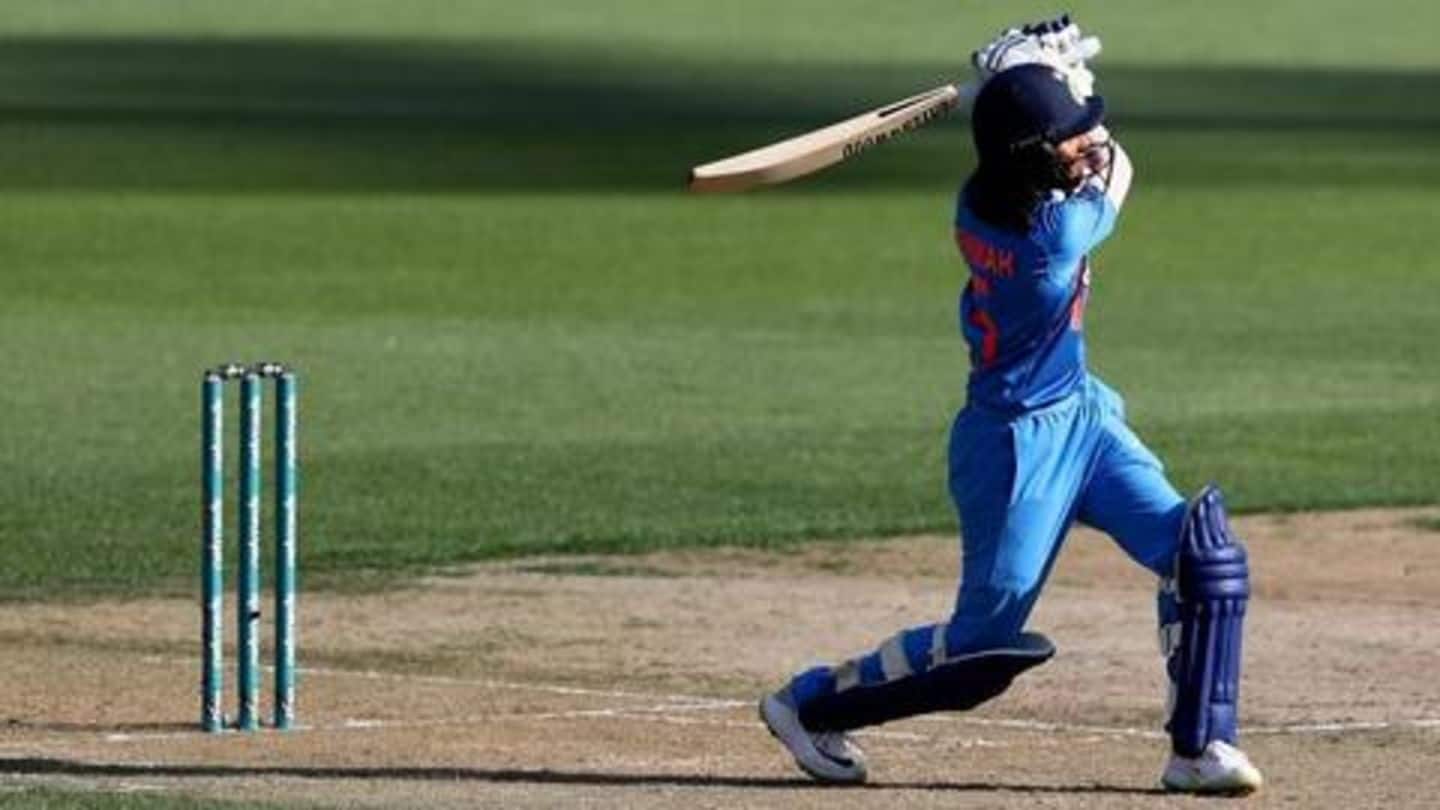 Mandhana stitches 141-run opening stand with Jemimah Rodrigues Mandhana stitches 141-run opening stand with Jemimah Rodrigues