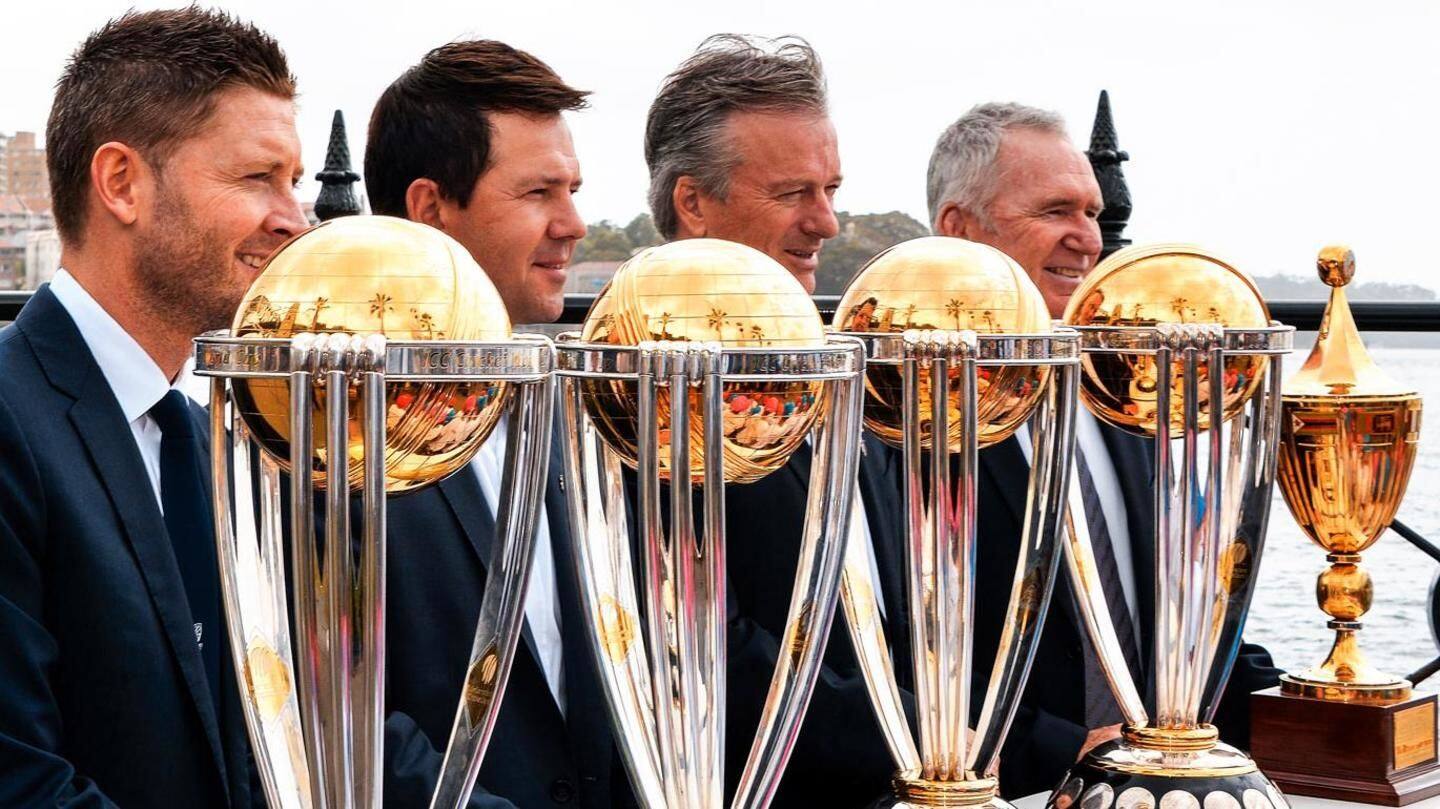 ICC releases Cricket World Cup 2019 schedule: Details here