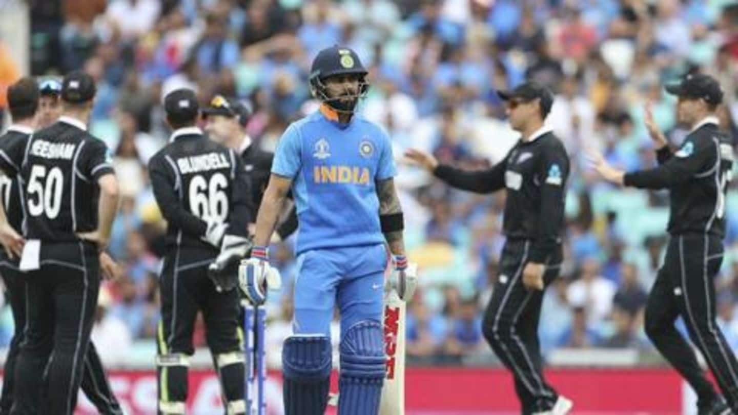 India lose the semi-finals of 2015 and 2019 World Cups India lose the semi-finals of 2015 and 2019 World Cups