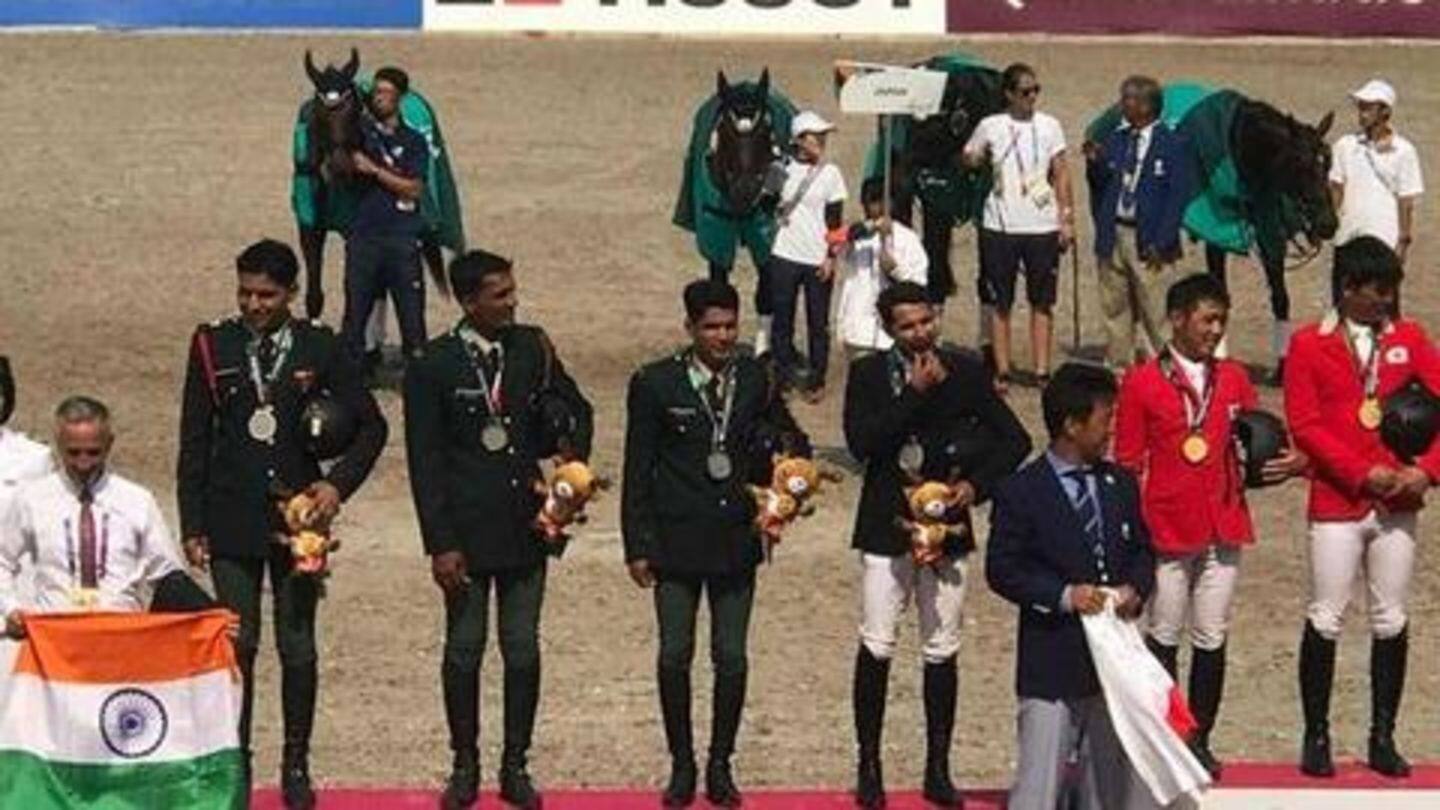 Fouaad ended India's 36-year equestrian drought Fouaad ended India's 36-year equestrian drought