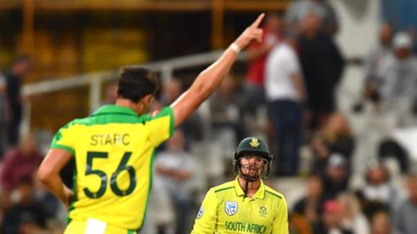 Starc hasn't been at his best in ODIs of late Starc hasn't been at his best in ODIs of late