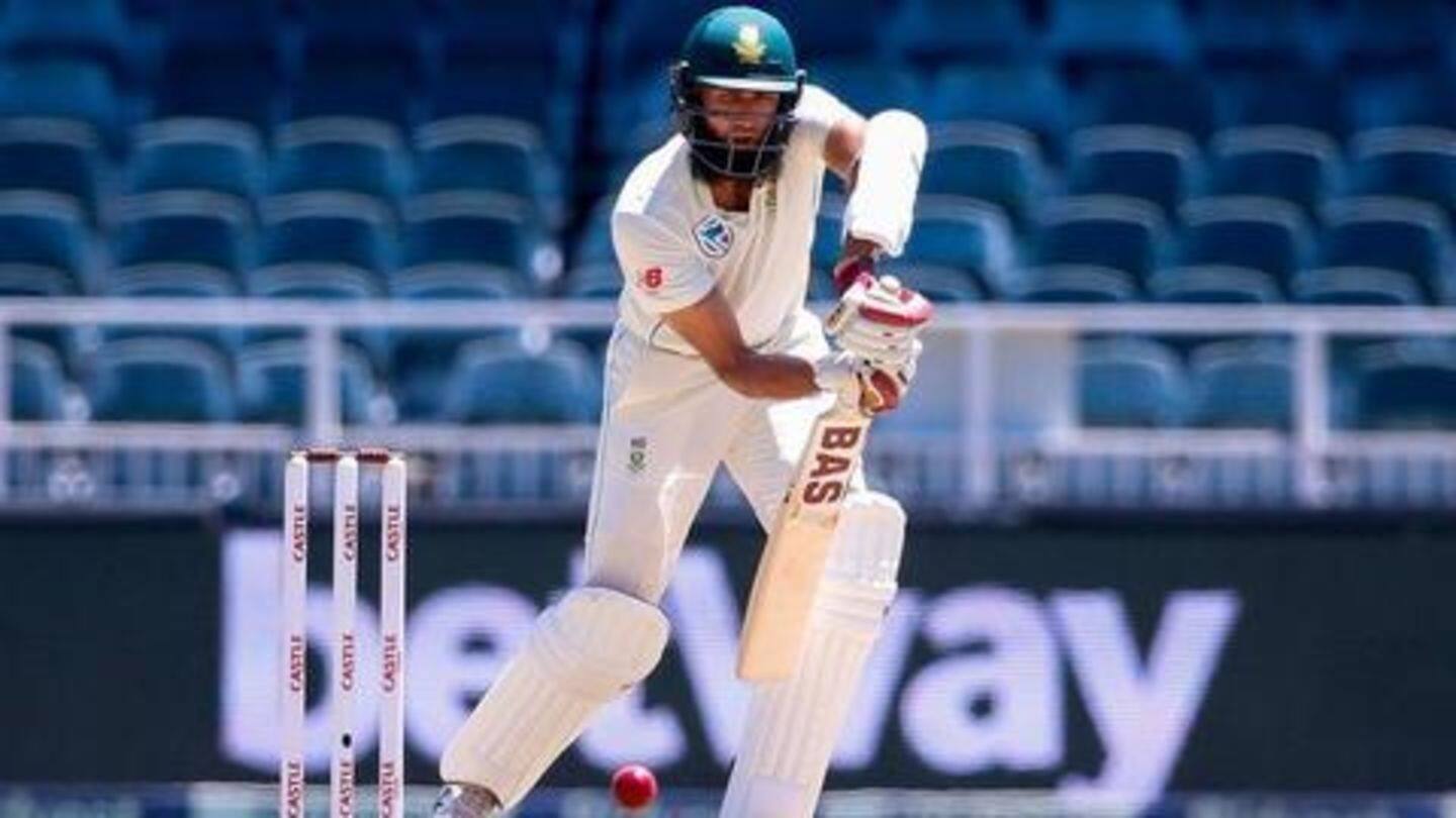 Hashim Amla goes past former SA skipper Graeme Smith Hashim Amla goes past former SA skipper Graeme Smith