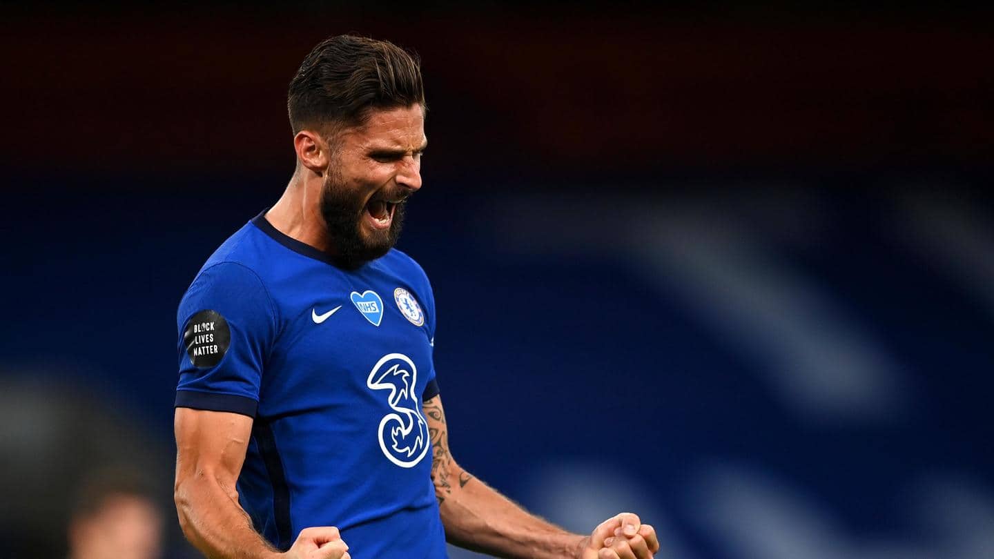 Giroud notches these feats Giroud notches these feats