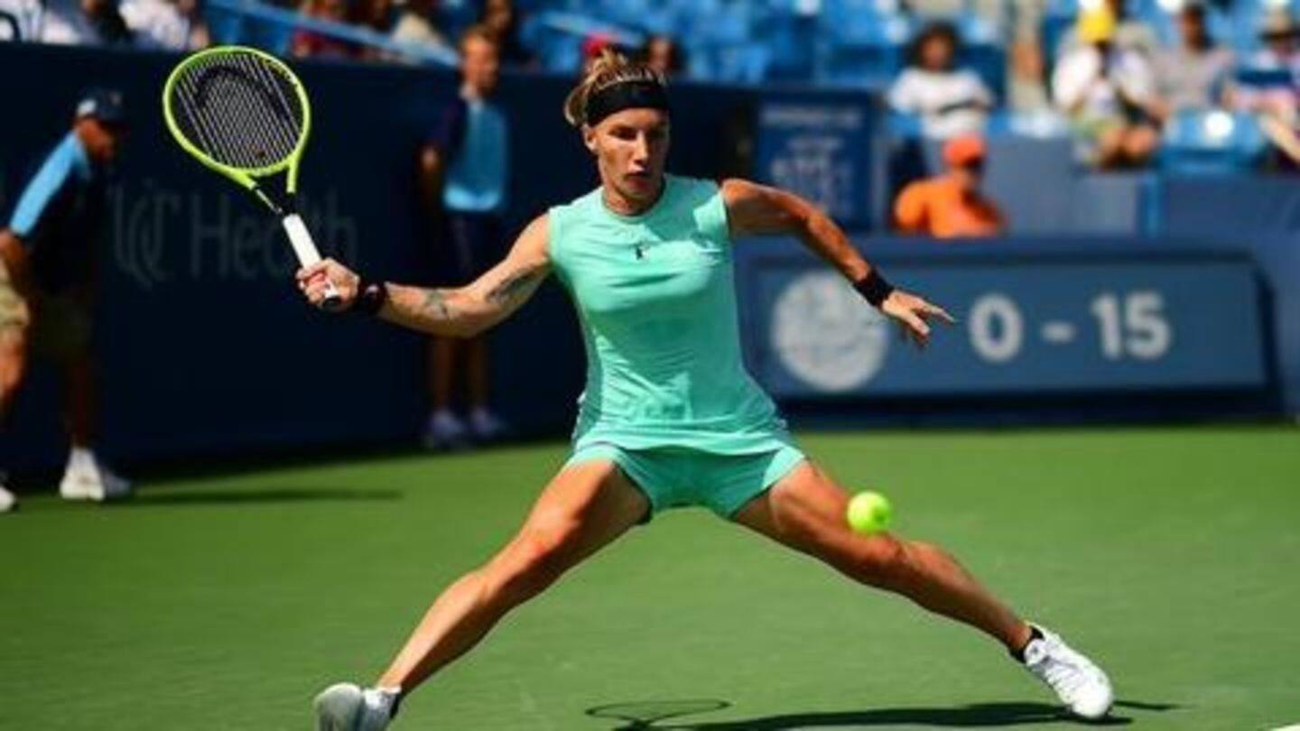 Valiant Kuznetsova thrashes Barty Valiant Kuznetsova thrashes Barty