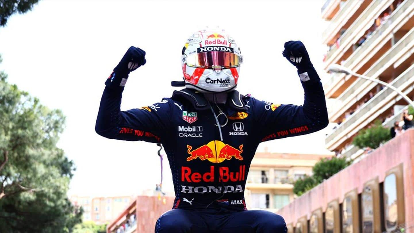 Formula 1 Max Verstappen Wins The Monaco Gp Records Broken Newsbytes