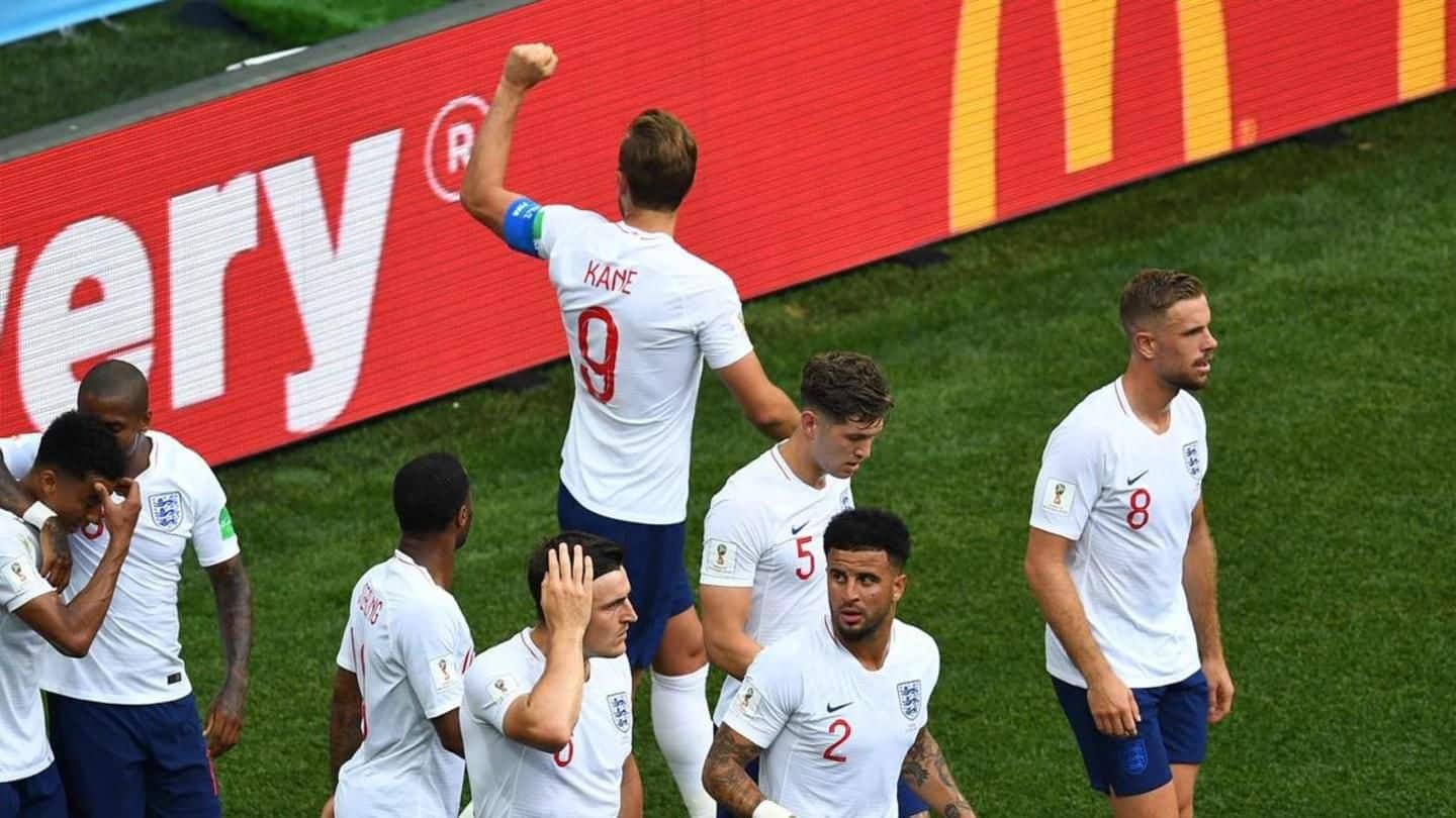 FIFA WC 2018: England thrash Panama 6-1 courtesy Kane's hat-trick