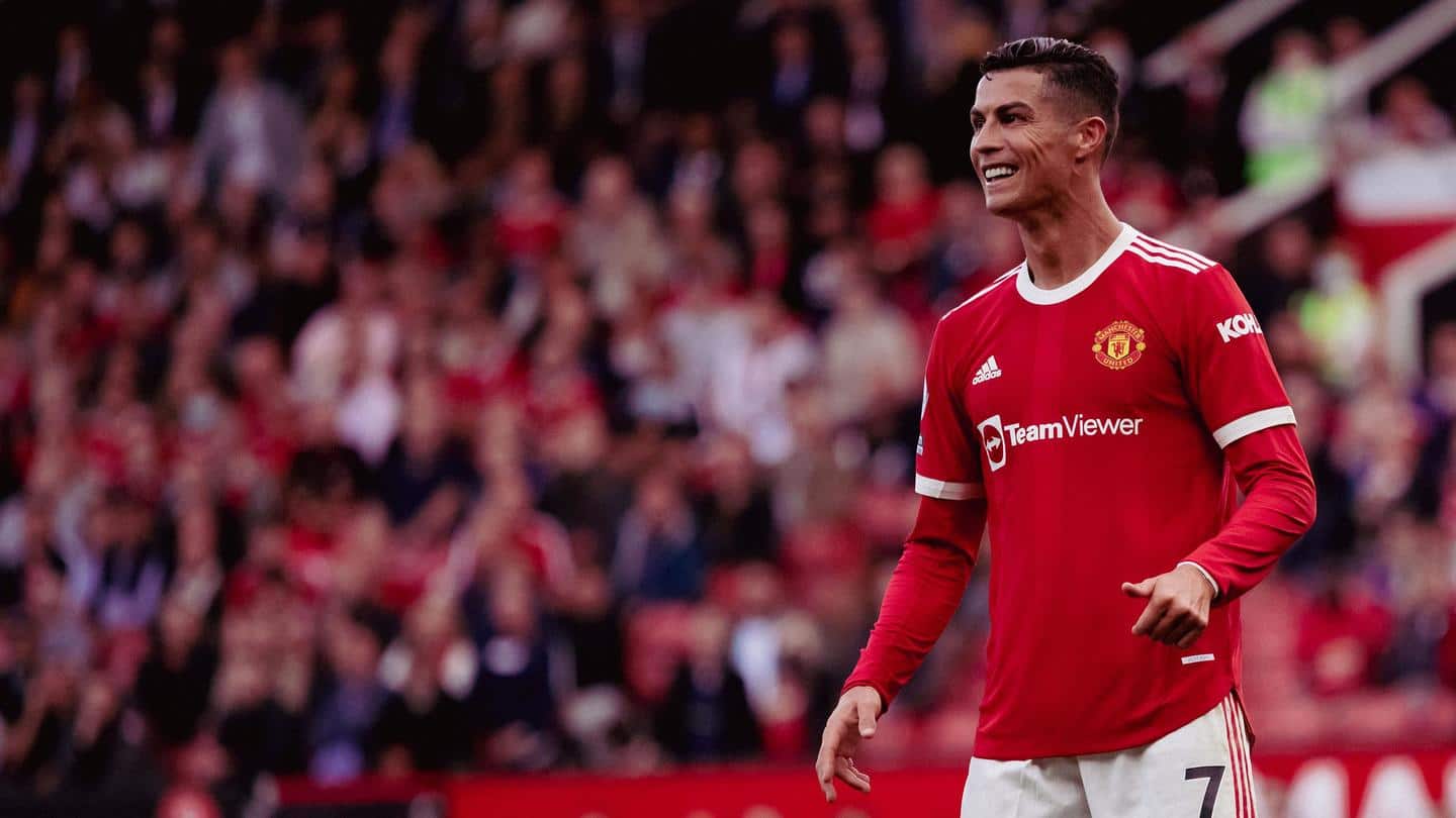 Cristiano Ronaldo named Premier League Player of the Month
