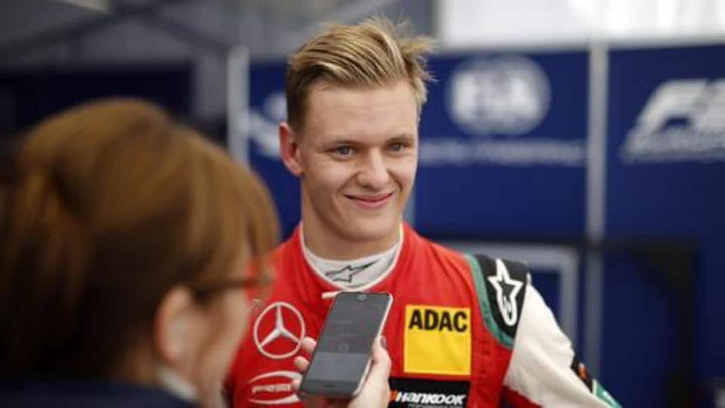 Formula 2: Mick will be in action from next week Formula 2: Mick will be in action from next week