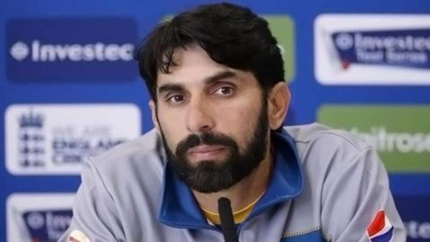 What role is expected out of Misbah? What role is expected out of Misbah?