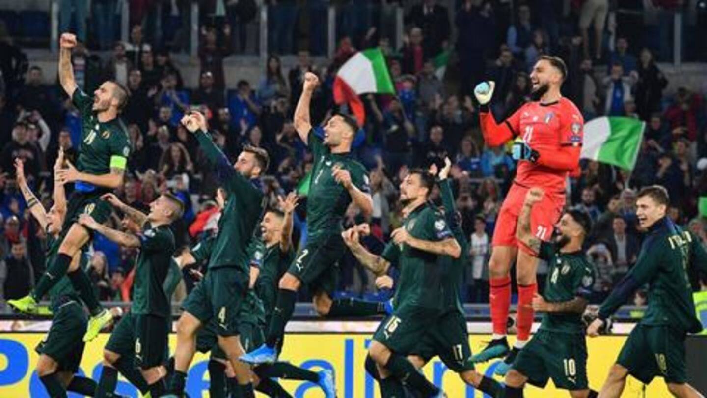 Italy shine at home to beat Greece Italy shine at home to beat Greece