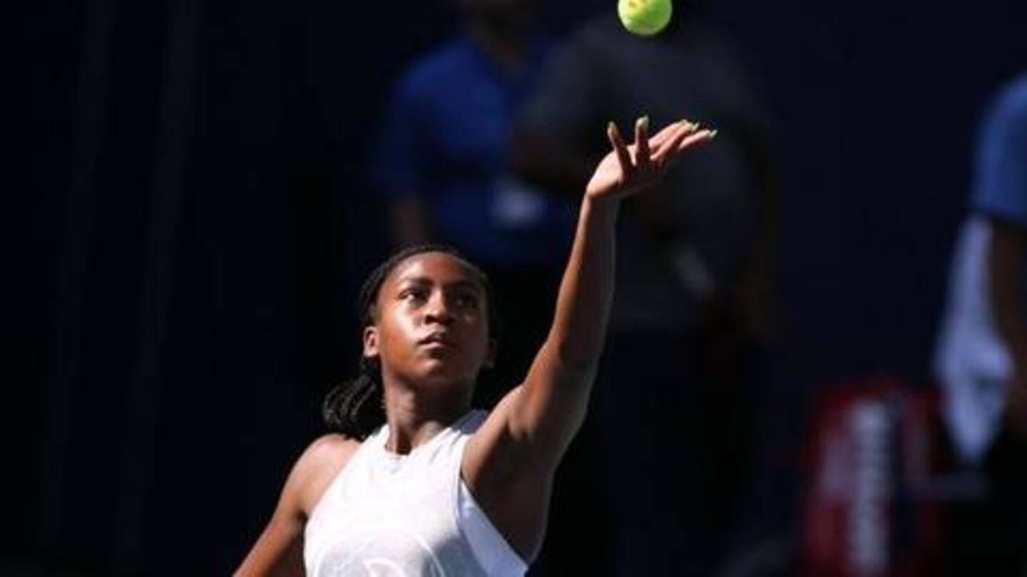 Coco Gauff thanks the crowd in comeback win Coco Gauff thanks the crowd in comeback win