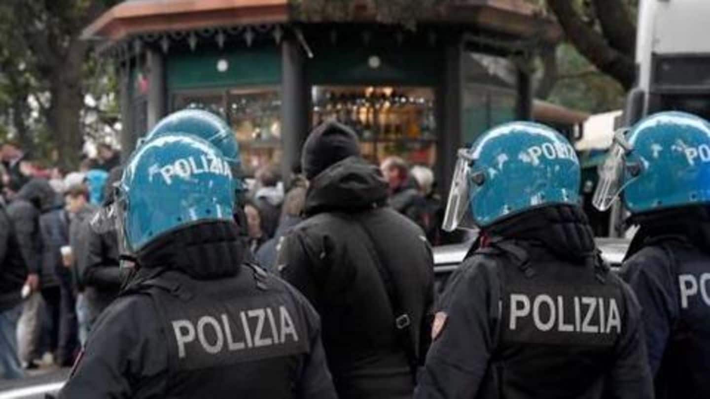 Europa League: Fans stabbed in Rome ahead of Sevilla-Lazio