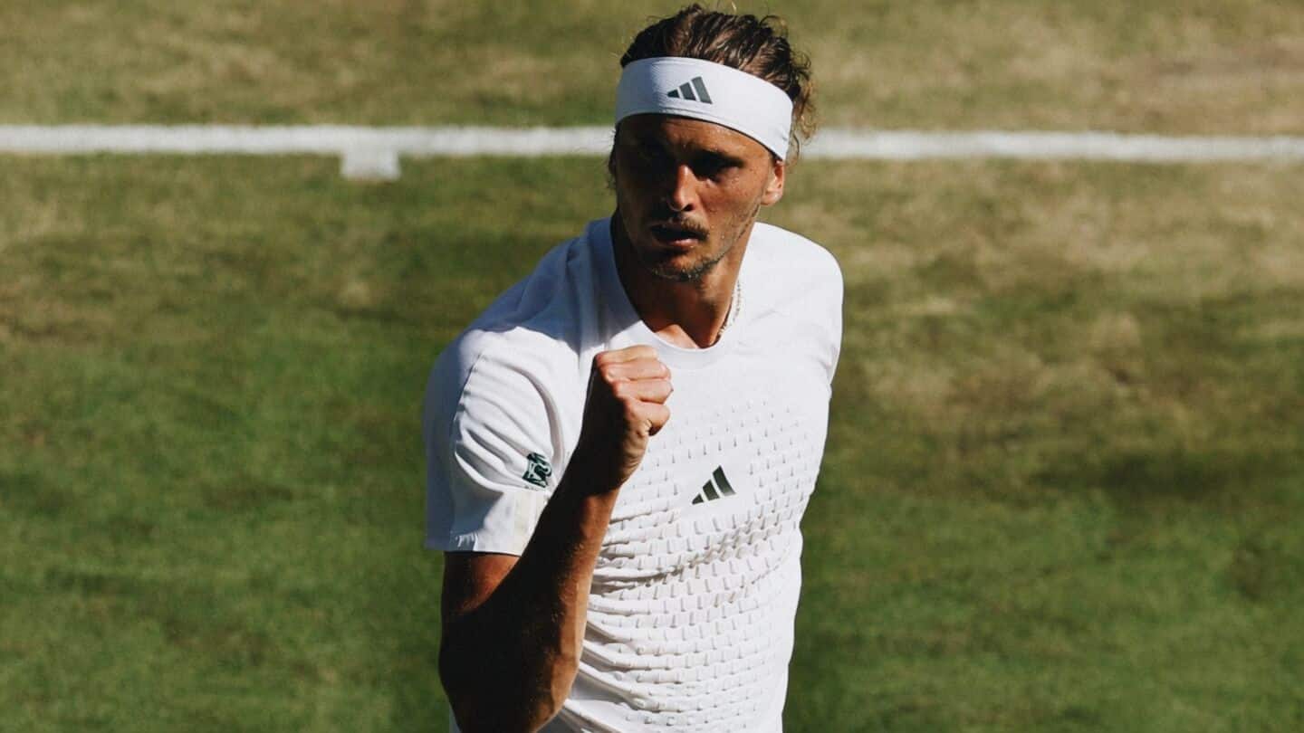 Alexander Zverev overcomes Marcos Giron, reaches Wimbledon 4th round: Stats