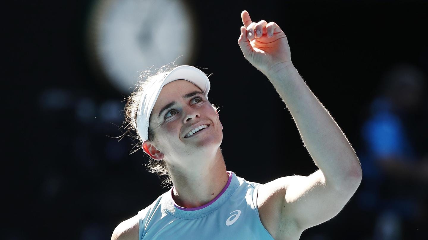 Brady is on her best run at a Slam event Brady is on her best run at a Slam event
