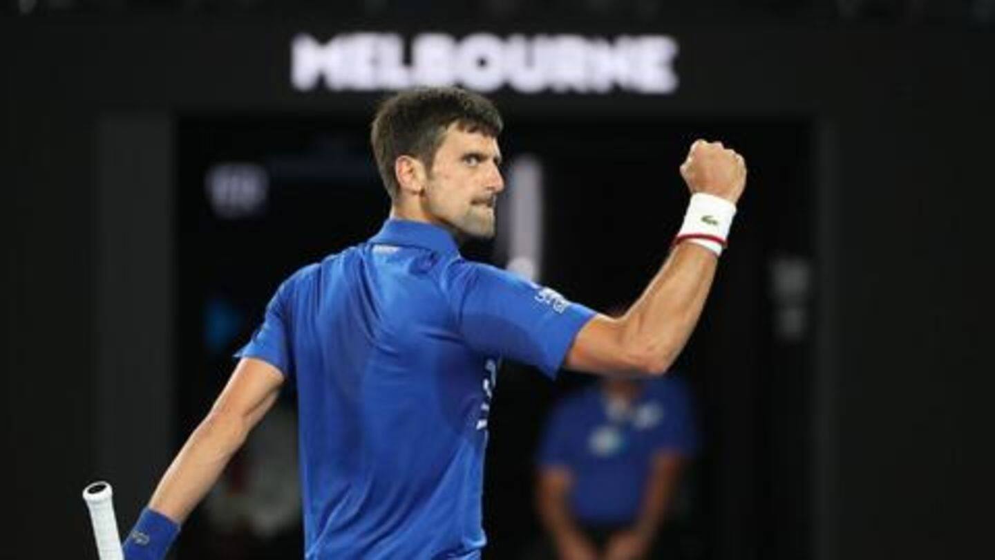Djokovic wins third successive Grand Slam title Djokovic wins third successive Grand Slam title