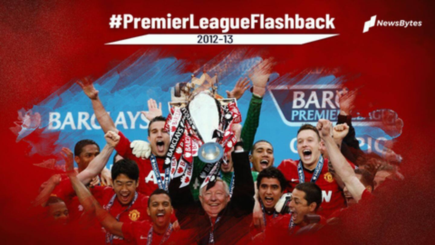 Premier League flashback: Statistical analysis of the 2012-13 season