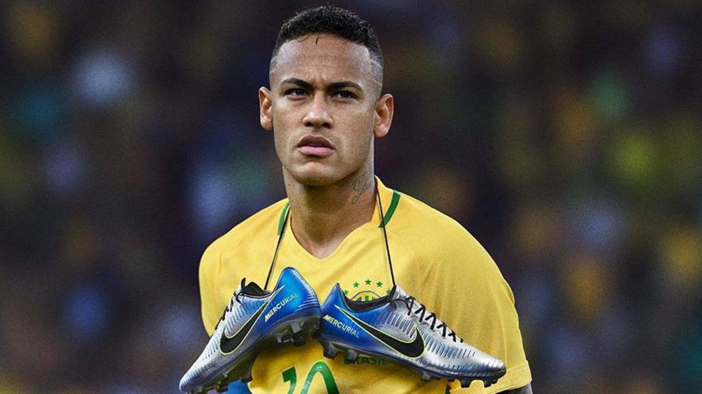 Injured Neymar named in Brazil's 23-man squad