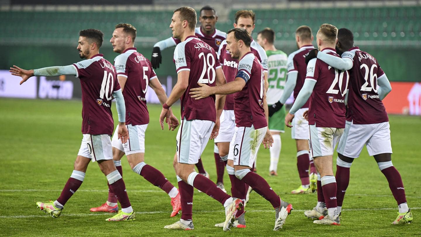 Europa League, West Ham beat Rapid Vienna 2-0: Records broken