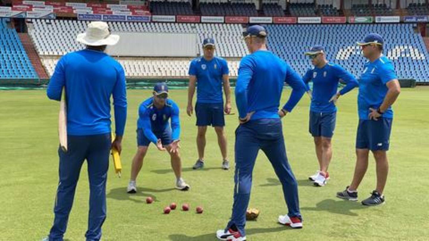 SA begin journey under a new coaching set-up SA begin journey under a new coaching set-up