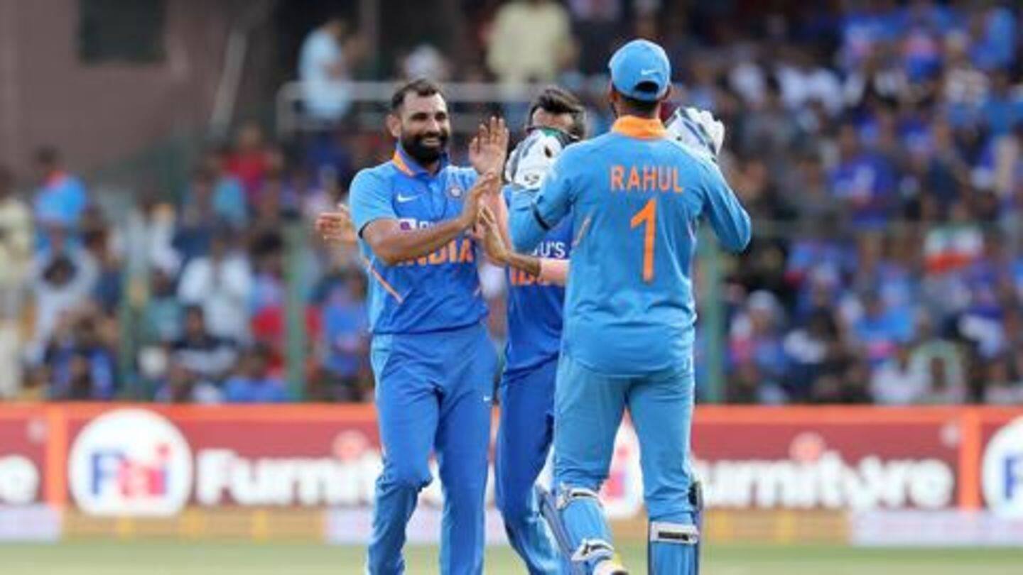 Shami can set the tone with the ball Shami can set the tone with the ball