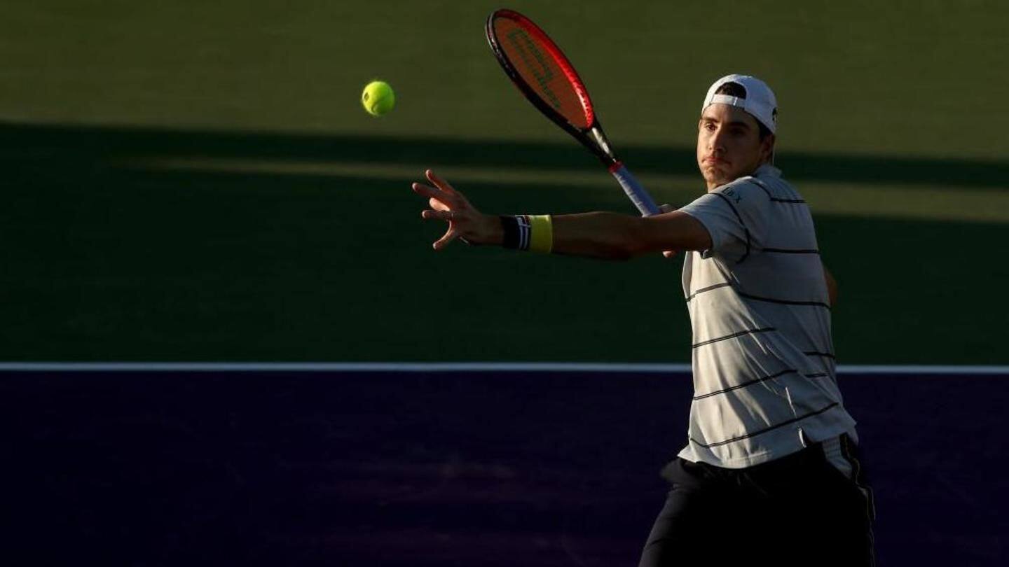 Miami Open: Isner upsets second seed Cilic to reach quarters