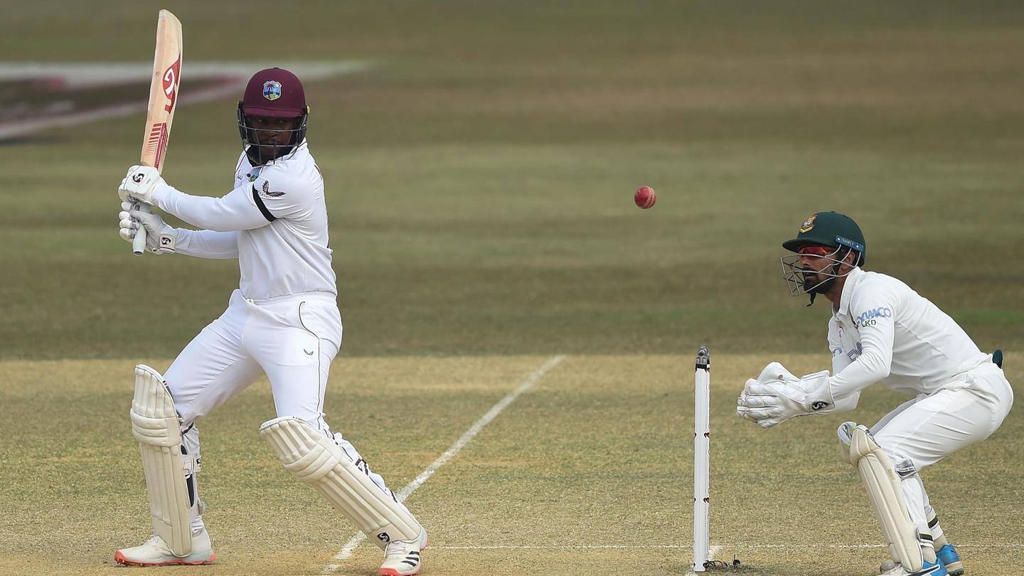 Historic moment for debutant Kyle Mayers Historic moment for debutant Kyle Mayers