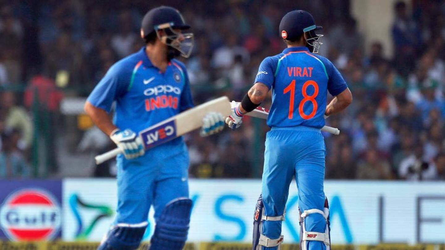 Rohit and Kohli pile up the records with their partnership Rohit and Kohli pile up the records with their partnership