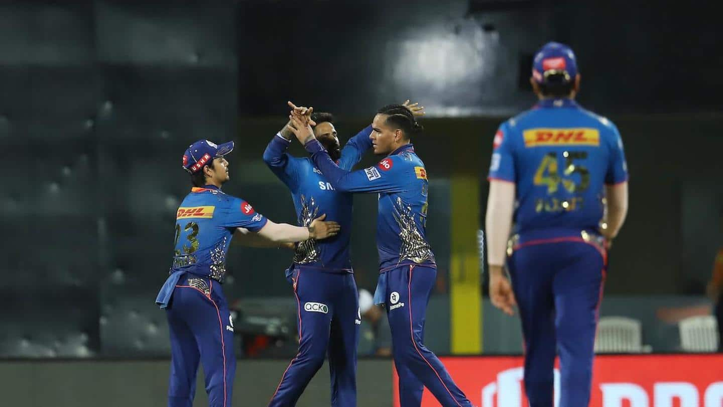 IPL 2021, MI defend 150-run total against SRH: Records broken