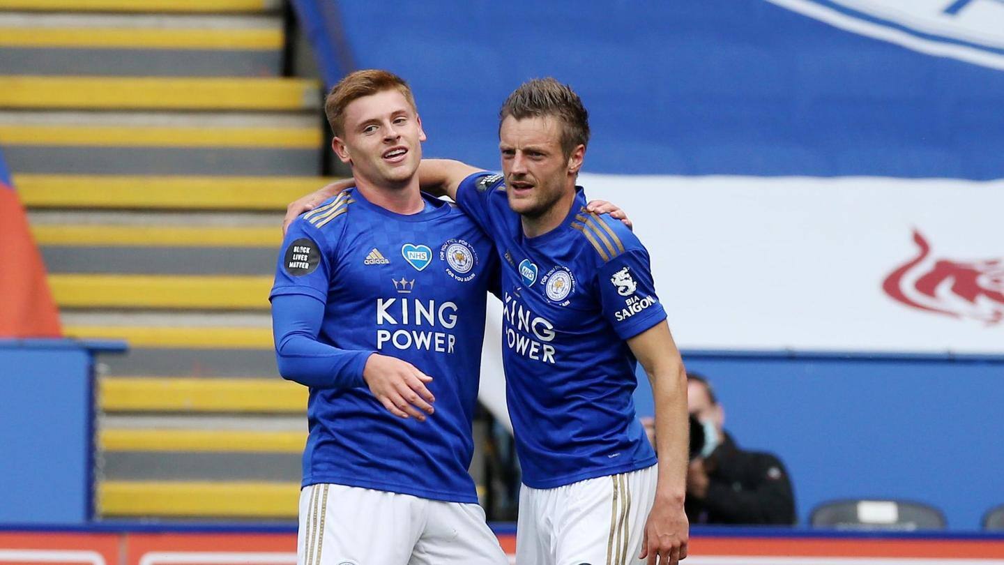 Jamie Vardy gets past 100 Premier League goals Jamie Vardy gets past 100 Premier League goals