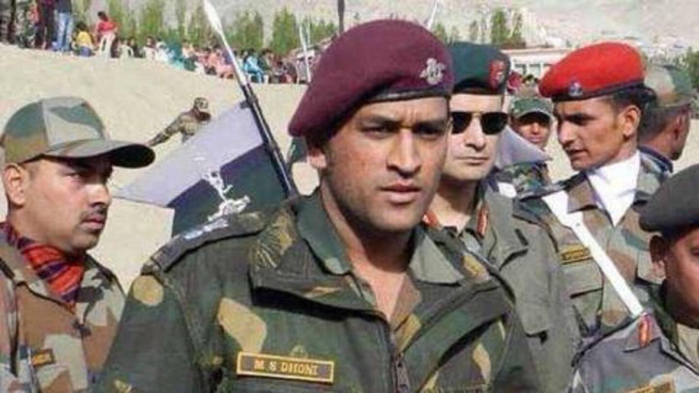 Dhoni had decided to take a break to serve Army Dhoni had decided to take a break to serve Army