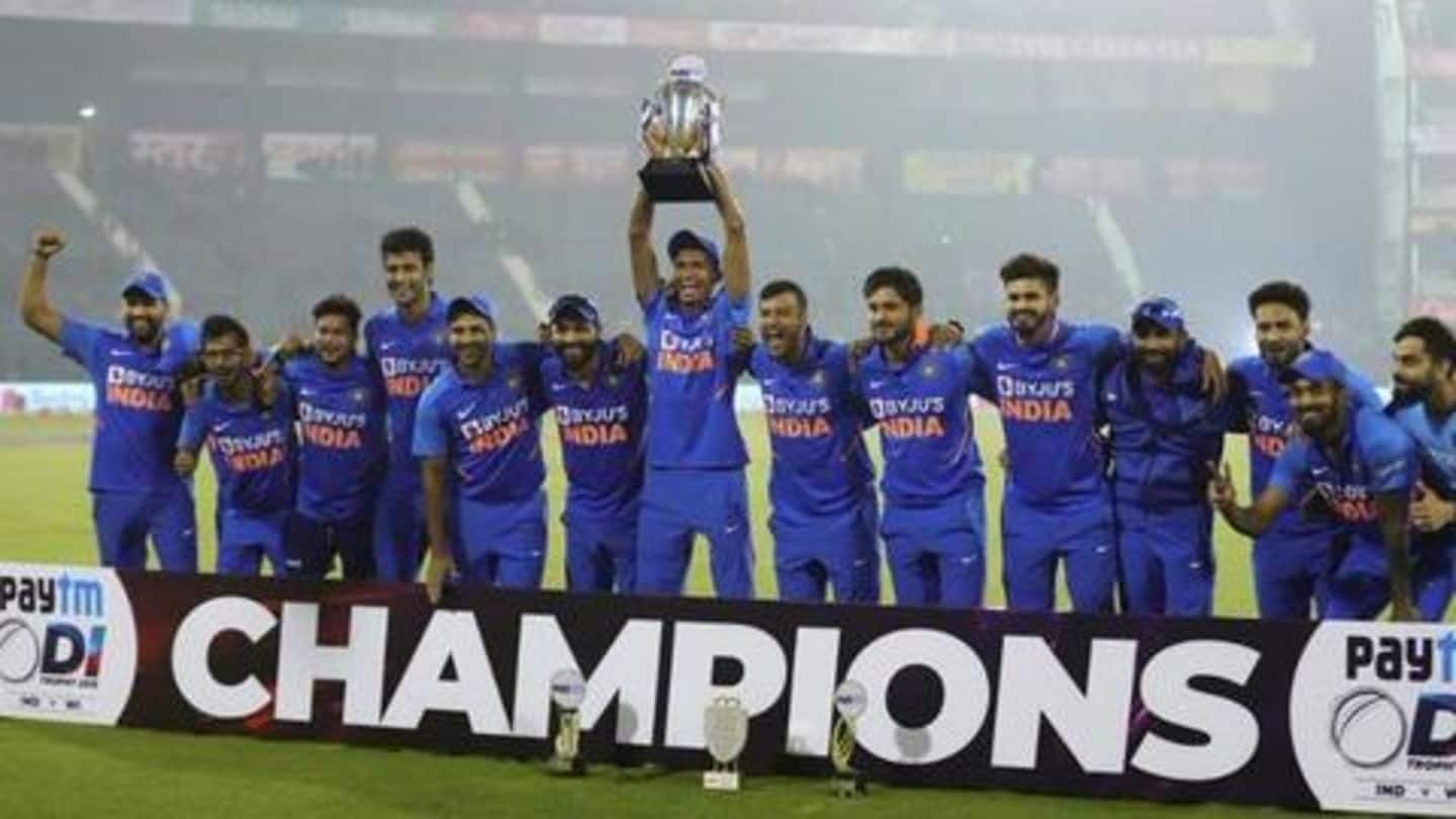 A look at Team India's ODI journey in 2019