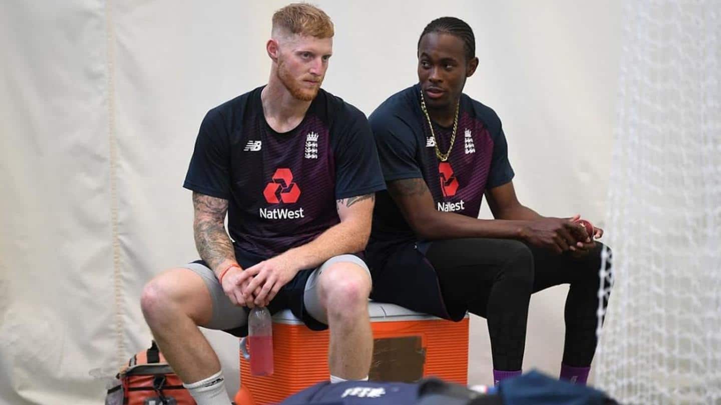 India vs England: Archer, Stokes named in Test squad