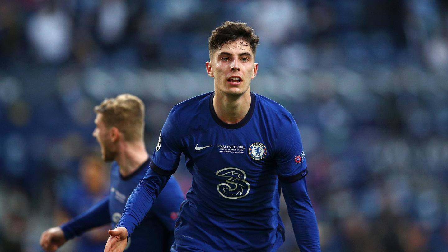 Havertz scripts history after scoring in the UCL final Havertz scripts history after scoring in the UCL final