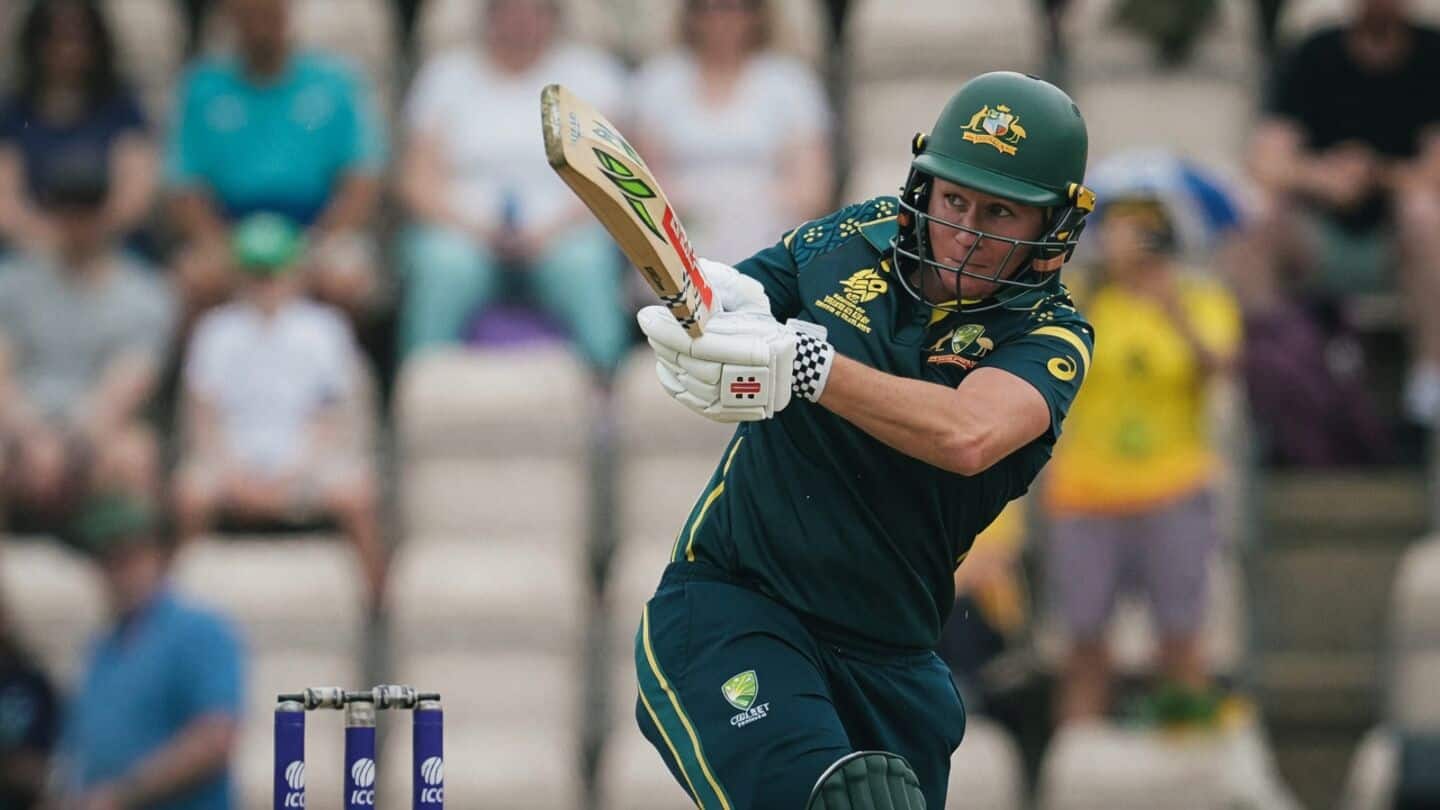 Beth Mooney slams her 7th fifty in Women's T20 WC